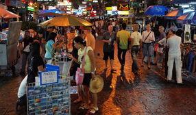 曼谷街头照片,繁华市井中的生活画卷